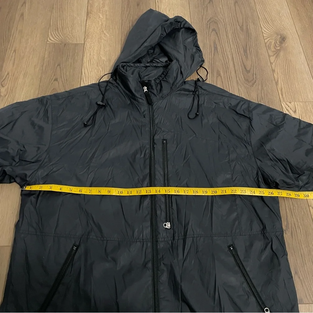 RL Ralph‎ Lauren Polo Jean Company Y2K Spellout Windbreaker Jacket Black